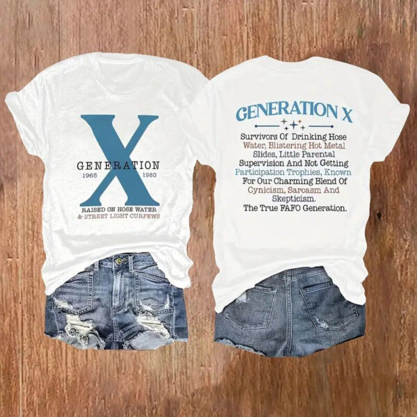 Women's Casual Short Sleeve Tee - Summer Round Neck Letter Print Top - Image 5