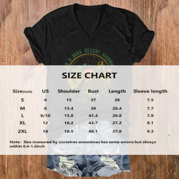 Women's Graphic & Letter T-shirt, Casual Crew Neck Short Sleeve Summer T-shirt - Image 3