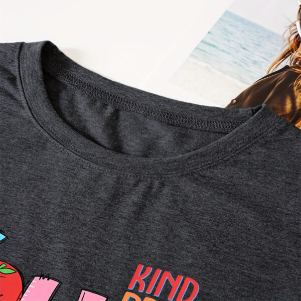 Women's 'You Are' Printed Short Sleeve T-Shirt Summer Casual Round Neck Tee - Image 6