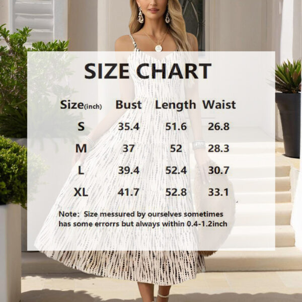 Women's Striped V-Neck Backless Tie Strap Beach Dress - Sexy Elegant Summer Maxi Dress - Image 2