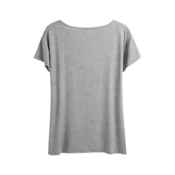 Women's 'HONEY ROUND HERE WE JESUS' Christian Short Sleeve T-Shirt - Faith Inspired Casual Top - Image 3