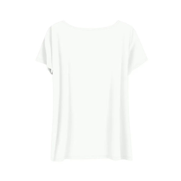 Women's Round Neck Short Sleeve T-Shirt With 'LOVE' & Sunflower Print - Image 3