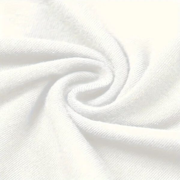 Women's Summer Casual Short Sleeve 'YOU ARE' Letter Print Round Neck T-Shirt - Image 4