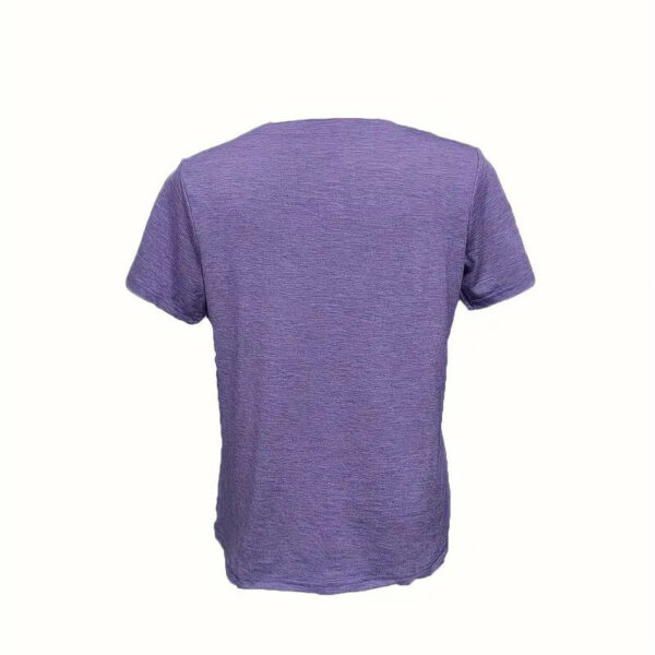 Women's Letter Print Round Neck Short Sleeve T-Shirt, Casual Summer Top - Image 4