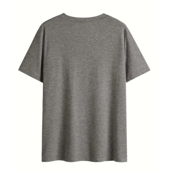 Women's V-Neck Baseball & 'REBEL' Print Tee - Edgy Summer Top - Image 3